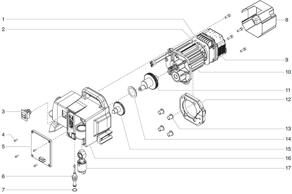 740ix Digital Drive assembly